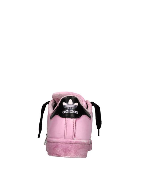 Sneakers Superstar in ecopelle ADIDAS SEDDYS | ADISE235257ROSA-ARGENTO-NERO